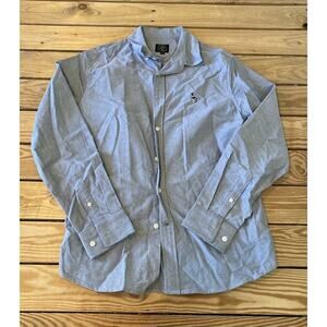 Briton By Hazzys Button Down Shirt Size Large Men’s Blue